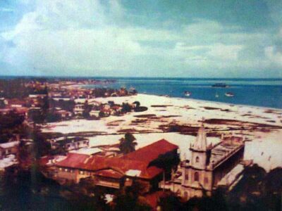 Bahia old point San Andres 1950